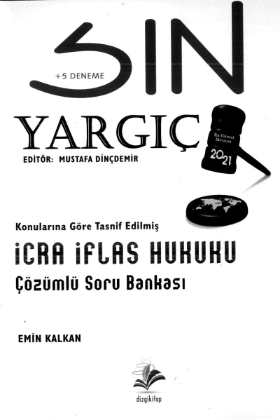 YARGIÇ İCRA İFLAS HUKUKU ÇÖZÜMLÜ SORU BANKASI Fotokopi GO - Tüm Sınavlarda Daha İleriye
