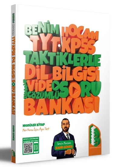 TYT KPSS TAKTİKLERLE DİL BİLGİSİ VİDEO ÇÖZÜMLÜ SORU BANKASI
