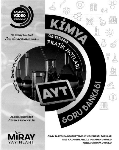 AYT KİMYA ÖĞRETMENİN PRATİK NOTLARI SORU BANKASI Fotokopi GO - Tüm Sınavlarda Daha İleriye