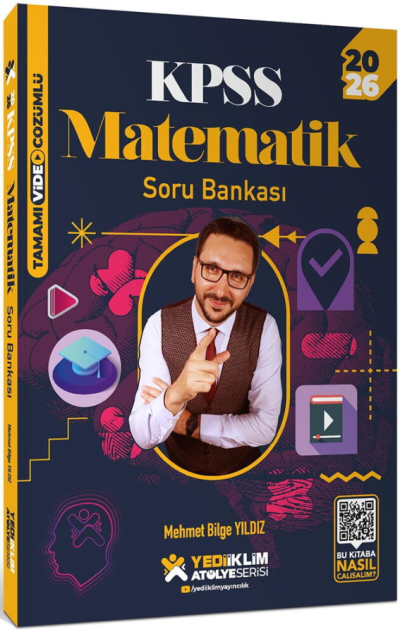 2026 KPSS Matematik Atölye Soru Bankası Çözümlü Yediiklim Yayınları Fotokopi GO - Tüm Sınavlarda Daha İleriye