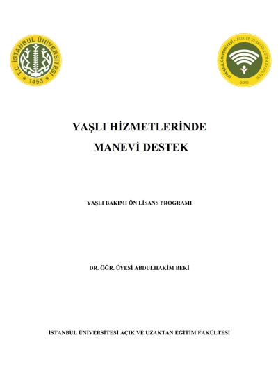 Yaşlı Hizmetlerinde Manevi Destek Fotokopi GO - Tüm Sınavlarda Daha İleriye