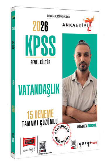 2026 KPSS Anka Ekibi Genel Kültür Tamamı Çözümlü Vatandaşlık 15 Deneme Yargı Yayınevi Fotokopi GO - Tüm Sınavlarda Daha İleriye