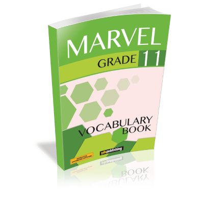 Vocabulary Book - Marvel Grade 11 Fotokopi GO - Tüm Sınavlarda Daha İleriye
