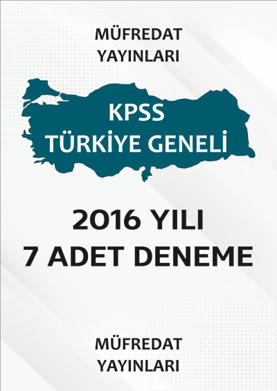MÜFREDAT 7 ADET DENEME Fotokopi GO - Tüm Sınavlarda Daha İleriye