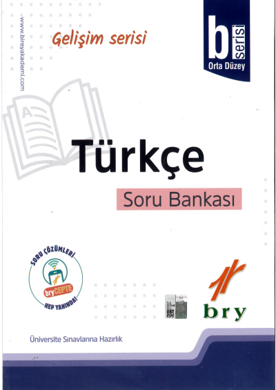 TÜRKÇE SORU BANKASI B SERİSİ ORTA DÜZEY Fotokopi GO - Tüm Sınavlarda Daha İleriye