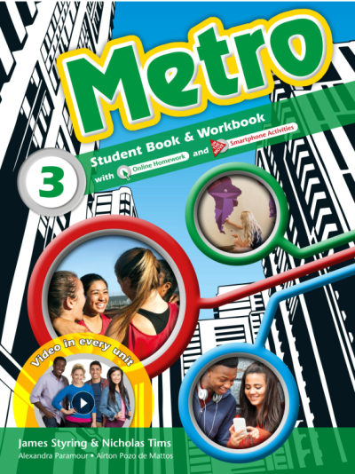 Metro 3 Student Book Workbook Fotokopi GO - Tüm Sınavlarda Daha İleriye