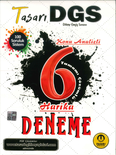 DGS KONU 6 HARİKA DENEME KONU ANALİZLİ Fotokopi GO - Tüm Sınavlarda Daha İleriye