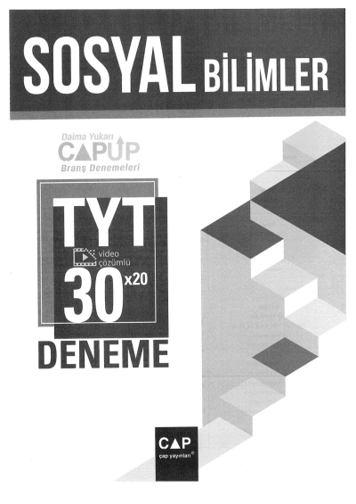 TYT Sosyal Bilimler 30 x 20 Up Deneme