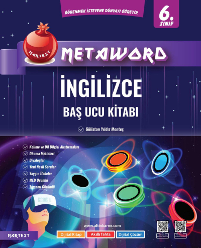 6. Sınıf Metaword İngilizce Nartest Yayınları Fotokopi GO - Tüm Sınavlarda Daha İleriye