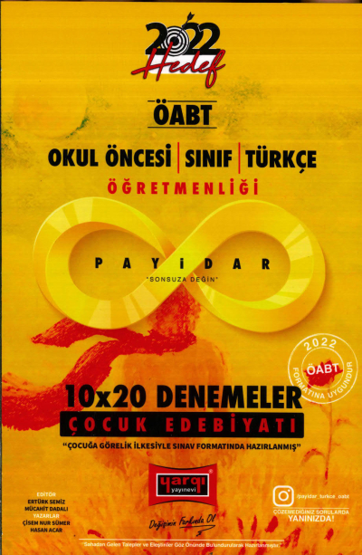 PAYİDAR 10x20 DENEMELER ÇOCUK EDEBİYATI Fotokopi GO - Tüm Sınavlarda Daha İleriye