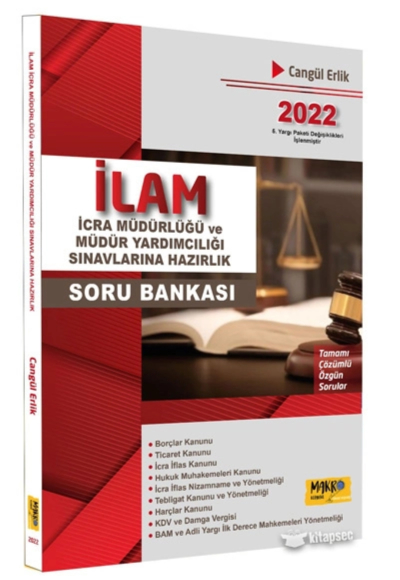 İLAM İCRA MÜDÜRLÜĞÜ SORU BANKASI ÇÖZÜMLÜ Fotokopi GO - Tüm Sınavlarda Daha İleriye