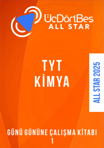 ALL STAR TYT KİMYA Günü Gününe Çalışma Kitabı 1 Fotokopi GO - Tüm Sınavlarda Daha İleriye