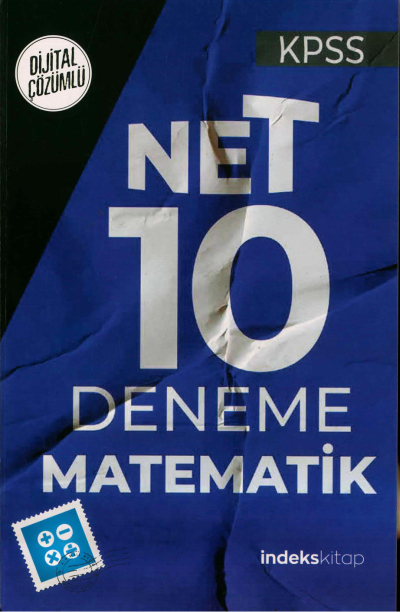 NET 10 MATEMATİK TAMAMI ÇÖZÜMLÜ DENEME Fotokopi GO - Tüm Sınavlarda Daha İleriye