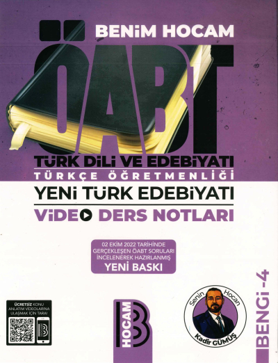YENİ TÜRK EDEBİYATI VİDEO DERS NOTLARI BENGİ-4 Fotokopi GO - Tüm Sınavlarda Daha İleriye