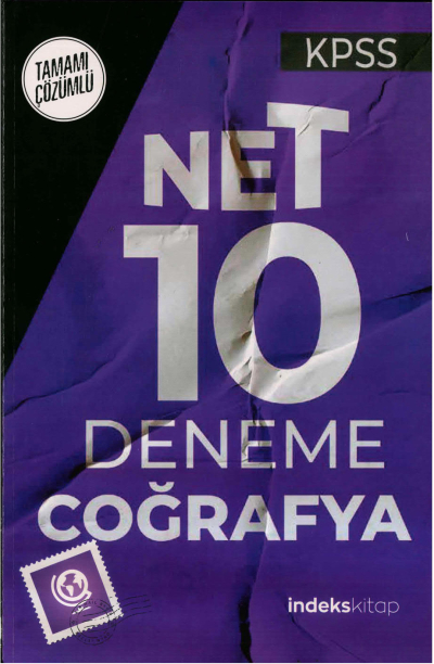 NET 10 COĞRAFYA TAMAMI ÇÖZÜMLÜ DENEME Fotokopi GO - Tüm Sınavlarda Daha İleriye