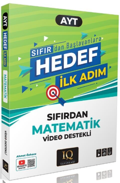 AYT Hedef İlk Adım Matematik Soru Bankası IQ Yayınları Fotokopi GO - Tüm Sınavlarda Daha İleriye