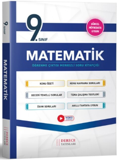 9. Sınıf Matematik Modüller Set Sonuç Derece Yayınları Fotokopi GO - Tüm Sınavlarda Daha İleriye