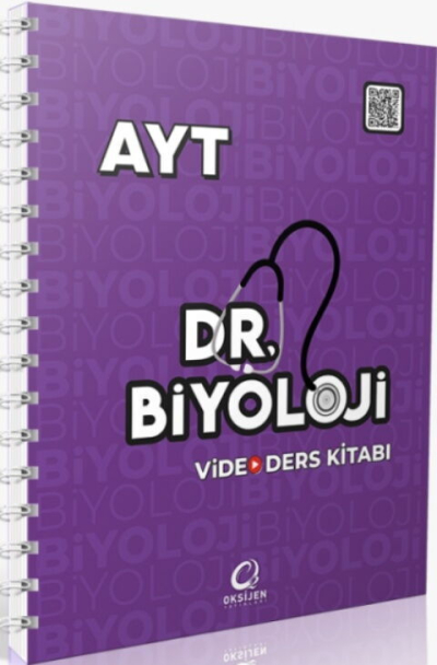 AYT DR. Biyoloji Video Ders Kitabı Oksijen Yayınları Fotokopi GO - Tüm Sınavlarda Daha İleriye