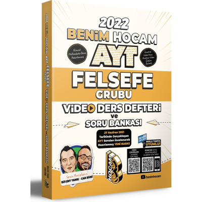 AYT FELSEFE GRUBU VİDEO DERS DEFTERİ VE SORU BANKASI Fotokopi GO - Tüm Sınavlarda Daha İleriye