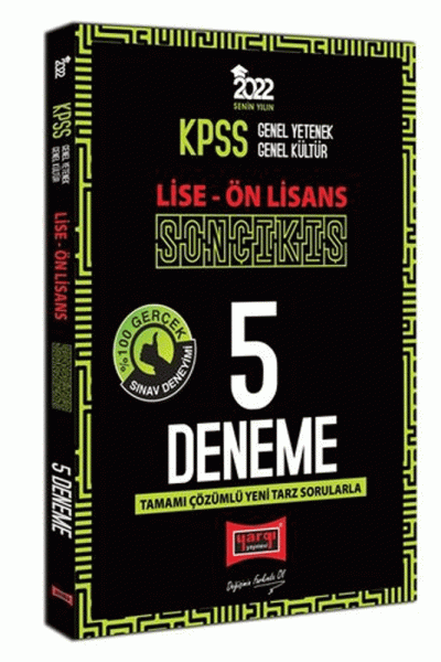 KPSS GY GK Lise Ön Lisans Son Çıkış Tamamı Çözümlü 5 Deneme Fotokopi GO - Tüm Sınavlarda Daha İleriye