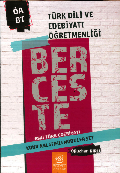 BERCESTE ESKİ TÜRK EDEBİYATI KONU ANLATIMLI MODÜLER SET Fotokopi GO - Tüm Sınavlarda Daha İleriye