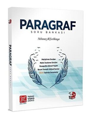 YKS Paragraf Soru Bankası Fotokopi GO - Tüm Sınavlarda Daha İleriye