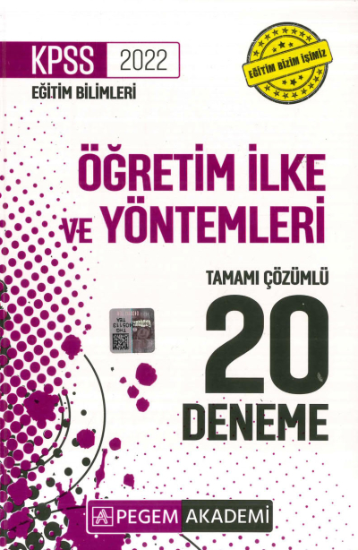 ÖYT 20Lİ DENEME ÇÖZÜMLÜ Fotokopi GO - Tüm Sınavlarda Daha İleriye