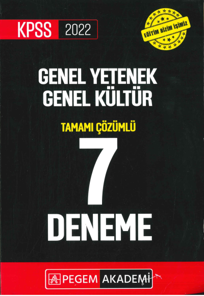 GKGY TAMAMI ÇÖZÜMLÜ 7Lİ DENEME Fotokopi GO - Tüm Sınavlarda Daha İleriye