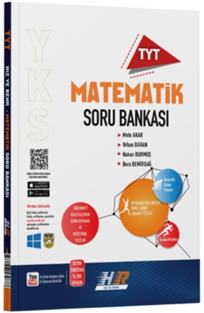 TYT Matematik Soru Bankası Hız ve Renk Fotokopi GO - Tüm Sınavlarda Daha İleriye