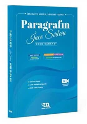 Paragrafın İnce Sırları Soru Bankası Fotokopi GO - Tüm Sınavlarda Daha İleriye