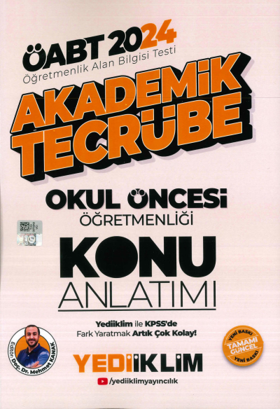 ÖABT OKUL ÖNCESİ ÖĞRETMENLİĞİ AKADEMİK TECRÜBE KONU ANLATIMI Fotokopi GO - Tüm Sınavlarda Daha İleriye