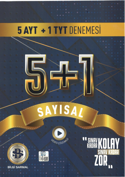 Sayısal 5AYT+1TYT Sarmal Deneme Fotokopi GO - Tüm Sınavlarda Daha İleriye