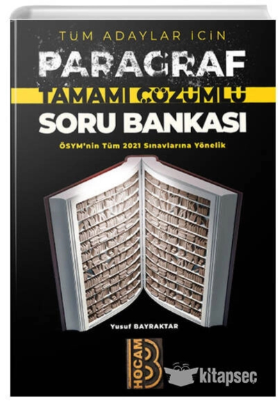 Tüm Adaylar İçin Tamamı Çözümlü PARAGRAF Soru Bankası  Fotokopi GO - Tüm Sınavlarda Daha İleriye