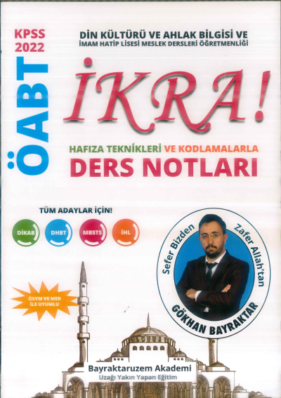 İKRA HAFIZA TEKNİKLERİ VE KODLAMALARLA DERS NOTLARI TÜM ADAYLAR İÇİN Fotokopi GO - Tüm Sınavlarda Daha İleriye