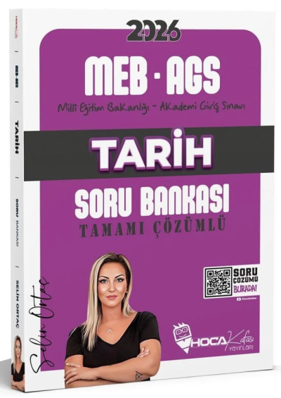 2026 MEB-AGS Tarih Soru Bankası Çözümlü Hoca Kafası Yayınları Fotokopi GO - Tüm Sınavlarda Daha İleriye