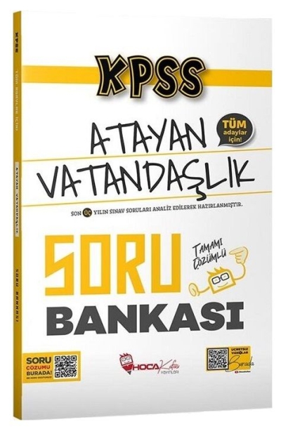 KPSS Vatandaşlık Atayan Soru Bankası Hoca Kafası Fotokopi GO - Tüm Sınavlarda Daha İleriye