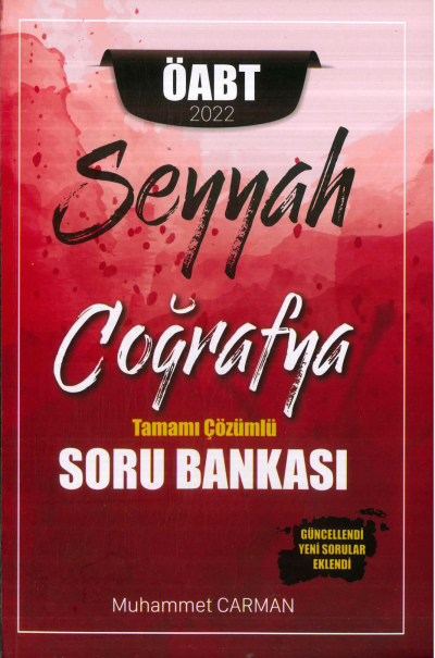 SEYYAH COĞRAFYA TAMAMI ÇÖZÜMLÜ SORU BANKASI