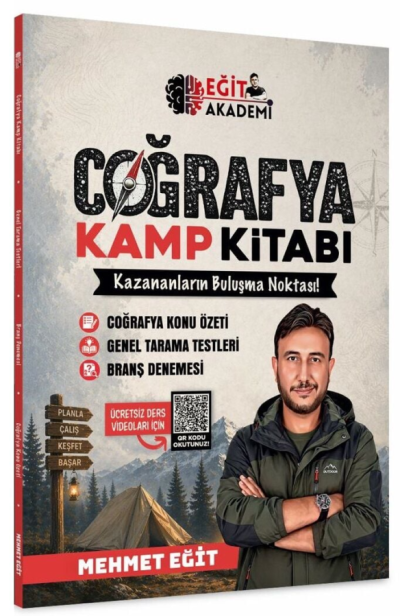 2026 MEB AGS KPSS Coğrafya Kamp Kitabı Eğit Akademi Fotokopi GO - Tüm Sınavlarda Daha İleriye