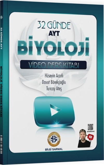 AYT Biyoloji 32 Günde Video Ders Kitabı Bilgi Sarmal Fotokopi GO - Tüm Sınavlarda Daha İleriye
