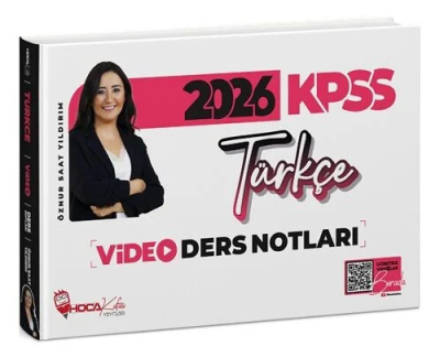 2026 KPSS Türkçe Video Ders Notları Öznur Saat Yıldırım Hoca Kafası Yayınları Fotokopi GO - Tüm Sınavlarda Daha İleriye