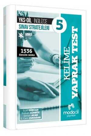 YKS DİL İngilizce Sınav Stratejileri 5 Kelime Yaprak Test Modadil Yayınları Fotokopi GO - Tüm Sınavlarda Daha İleriye
