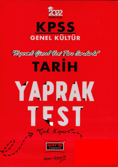 TARİH YAPRAK TEST Fotokopi GO - Tüm Sınavlarda Daha İleriye