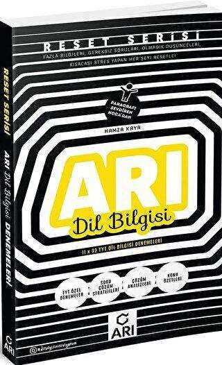 TYT Reset Serisi Dil Bilgisi Denemeleri Arı Yayıncılık Fotokopi GO - Tüm Sınavlarda Daha İleriye