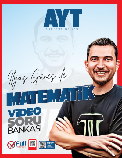 İlyas Güneş İle AYT Matematik Video Soru Bankası Fotokopi GO - Tüm Sınavlarda Daha İleriye