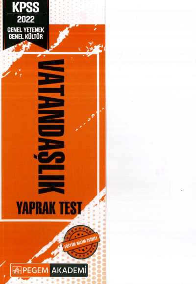 VATANDAŞLIK YAPRAK TEST Fotokopi GO - Tüm Sınavlarda Daha İleriye