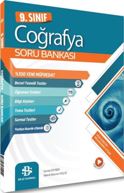 9. Sınıf Coğrafya Soru Bankası Bilgi Sarmal Yayınları Fotokopi GO - Tüm Sınavlarda Daha İleriye