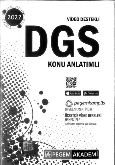 DGS KONU ANLATIMLI VİDEO DESTEKLİ Fotokopi GO - Tüm Sınavlarda Daha İleriye
