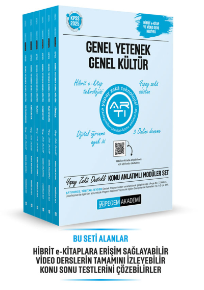 2025 KPSS Genel Yetenek Genel Kültür Lisans Konu Anlatımlı MATEMATİK