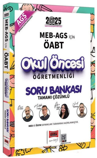 2025 MEB AGS İçin ÖABT Okul Öncesi Öğretmenliği Tamamı Çözümlü Soru Bankası Yargı Yayınları Fotokopi GO - Tüm Sınavlarda Daha İleriye
