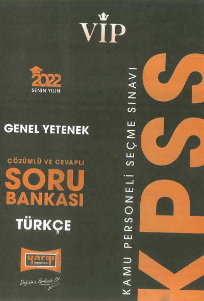 VİP SERİSİ TÜRKÇE SORU BANKASI ÇÖZÜMLÜ Fotokopi GO - Tüm Sınavlarda Daha İleriye